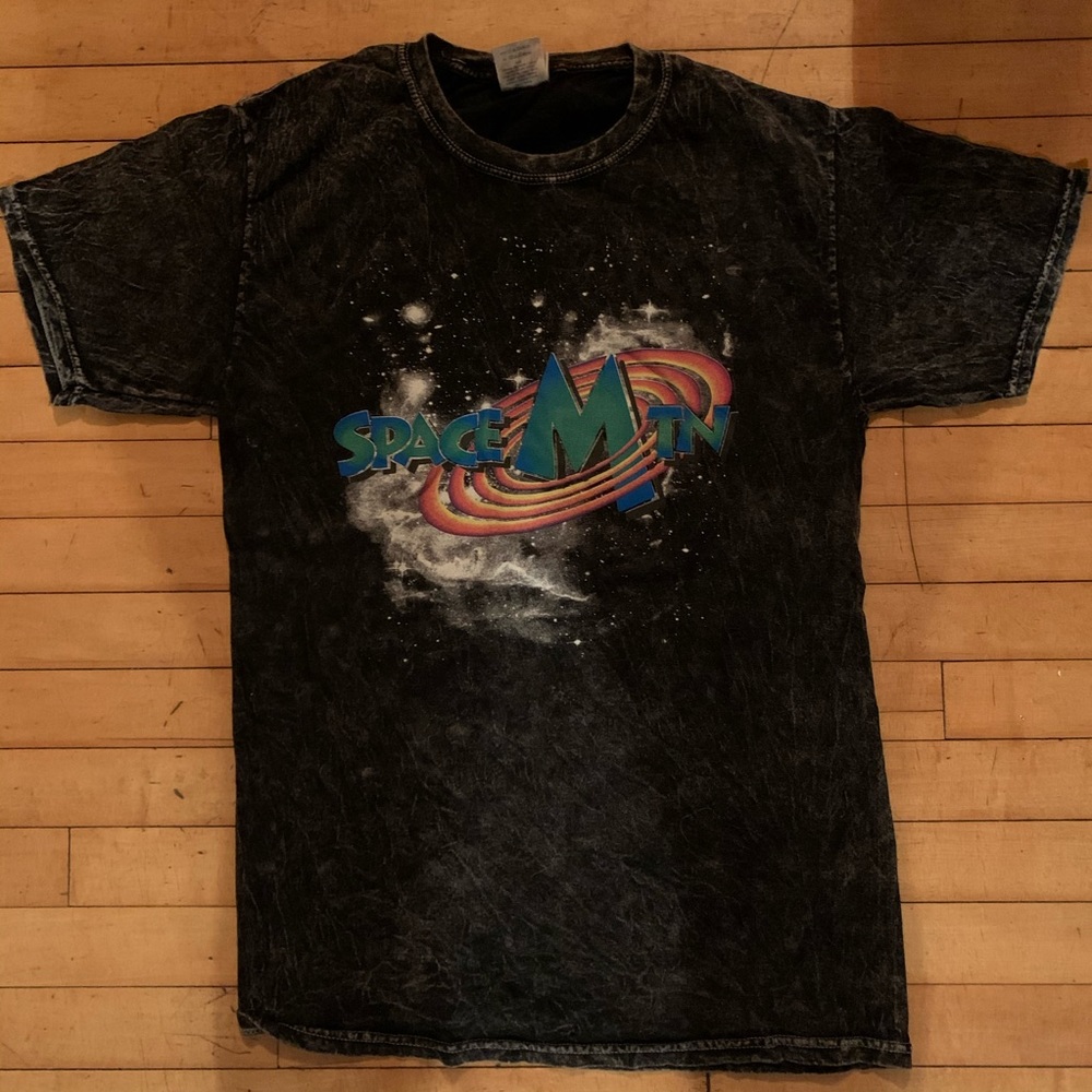 Space Jam inspired Space Mountain shirt